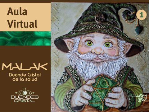 DUENDES CRISTAL - MALAK DUENDE DE LA SALUD